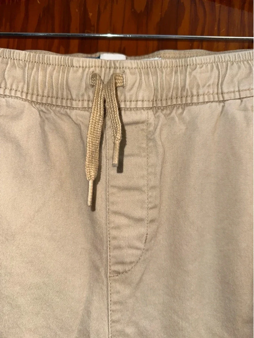 Old Navy Boys Built-In Flex Twill Jogger Pants XL 14–16 Khaki